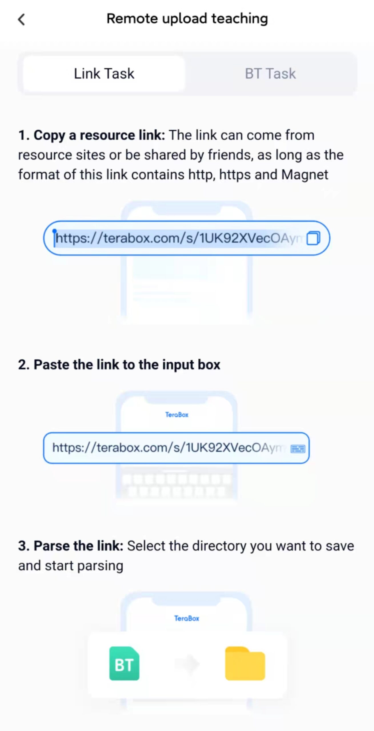 how to open terabox link in pc