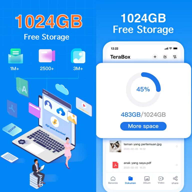 TeraBox The Best 1TB Free Cloud Storage App