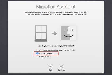 03 Windows migration assistant