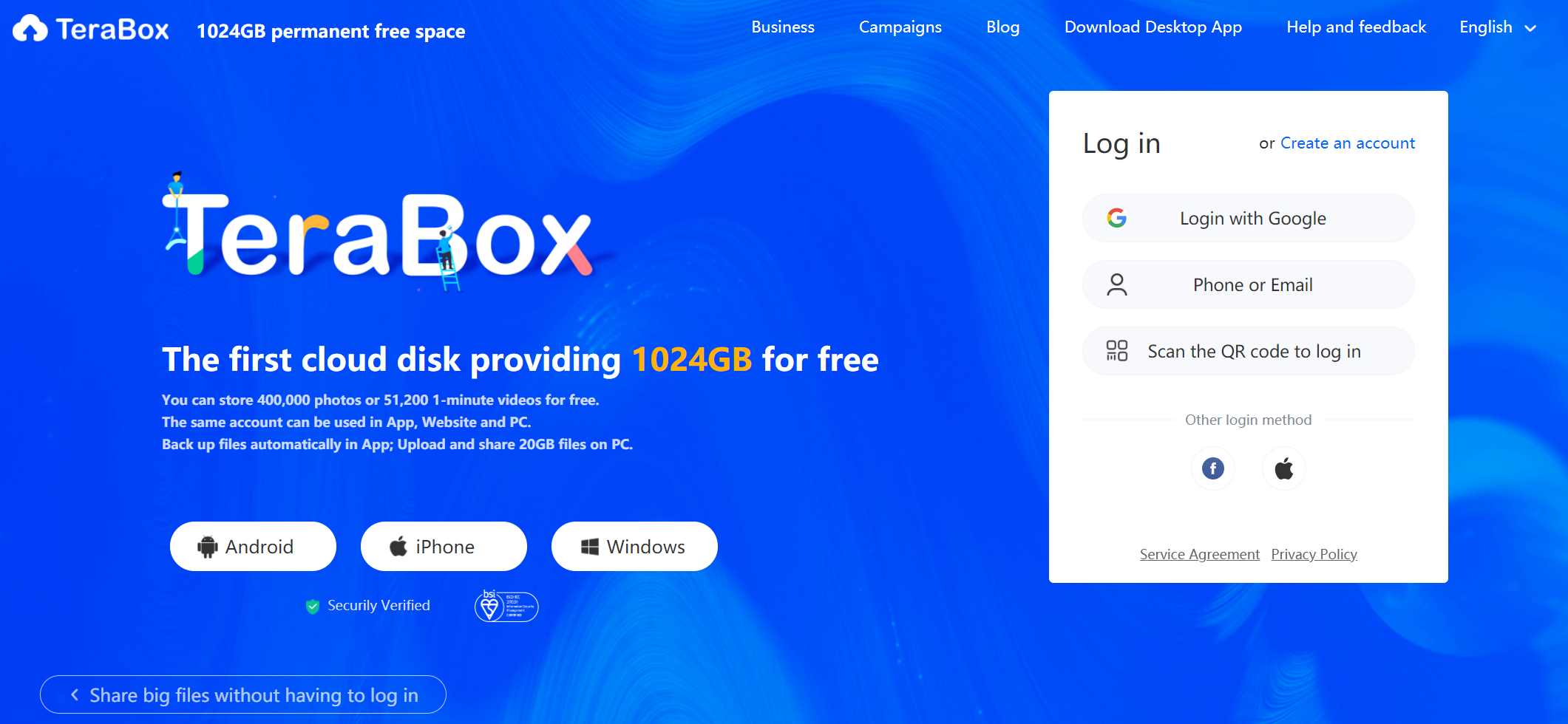 06 Terabox official website