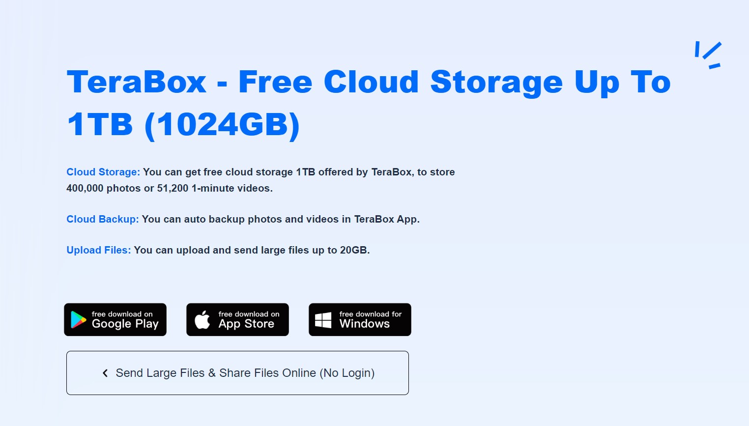 03 TeraBox free cloud storage 1tb 1
