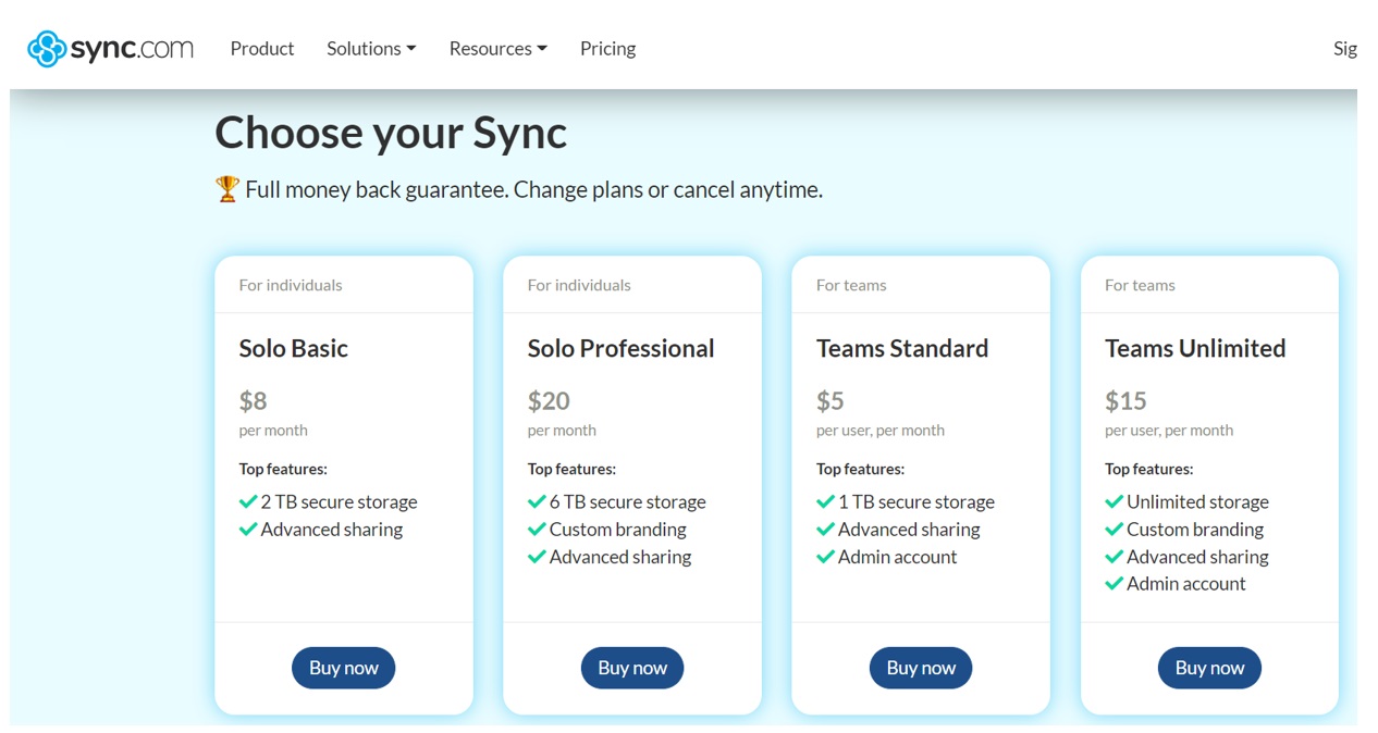 09 Sync.com