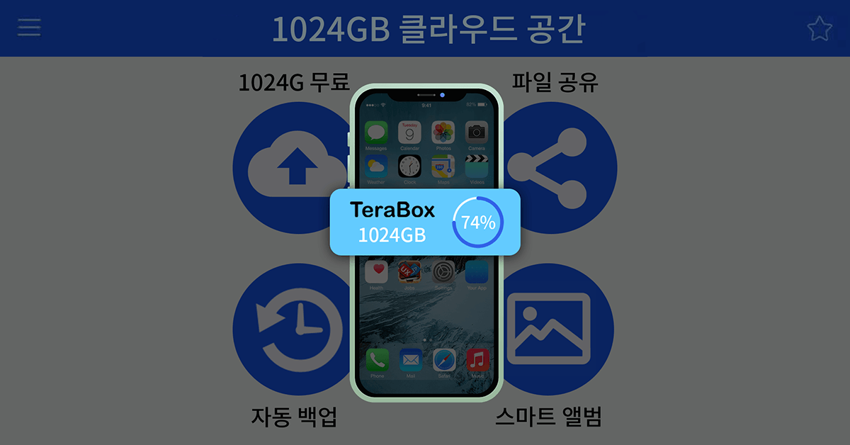 TeraBox login - get 1024GB