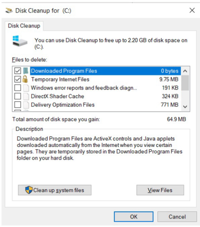 06 how to free up disk space