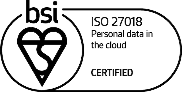 mark of trust certified ISO 27018 personal data in the cloud black logo En GB 0220