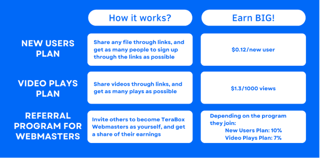 01 TeraBox Referral Program