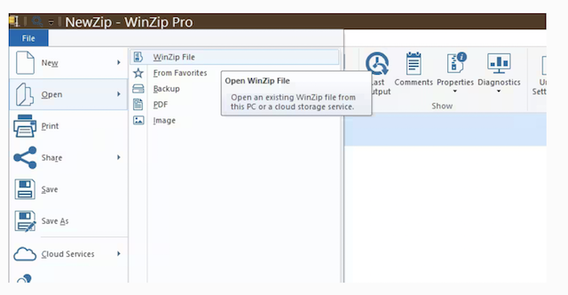 Zip Extractors for Android WinZip