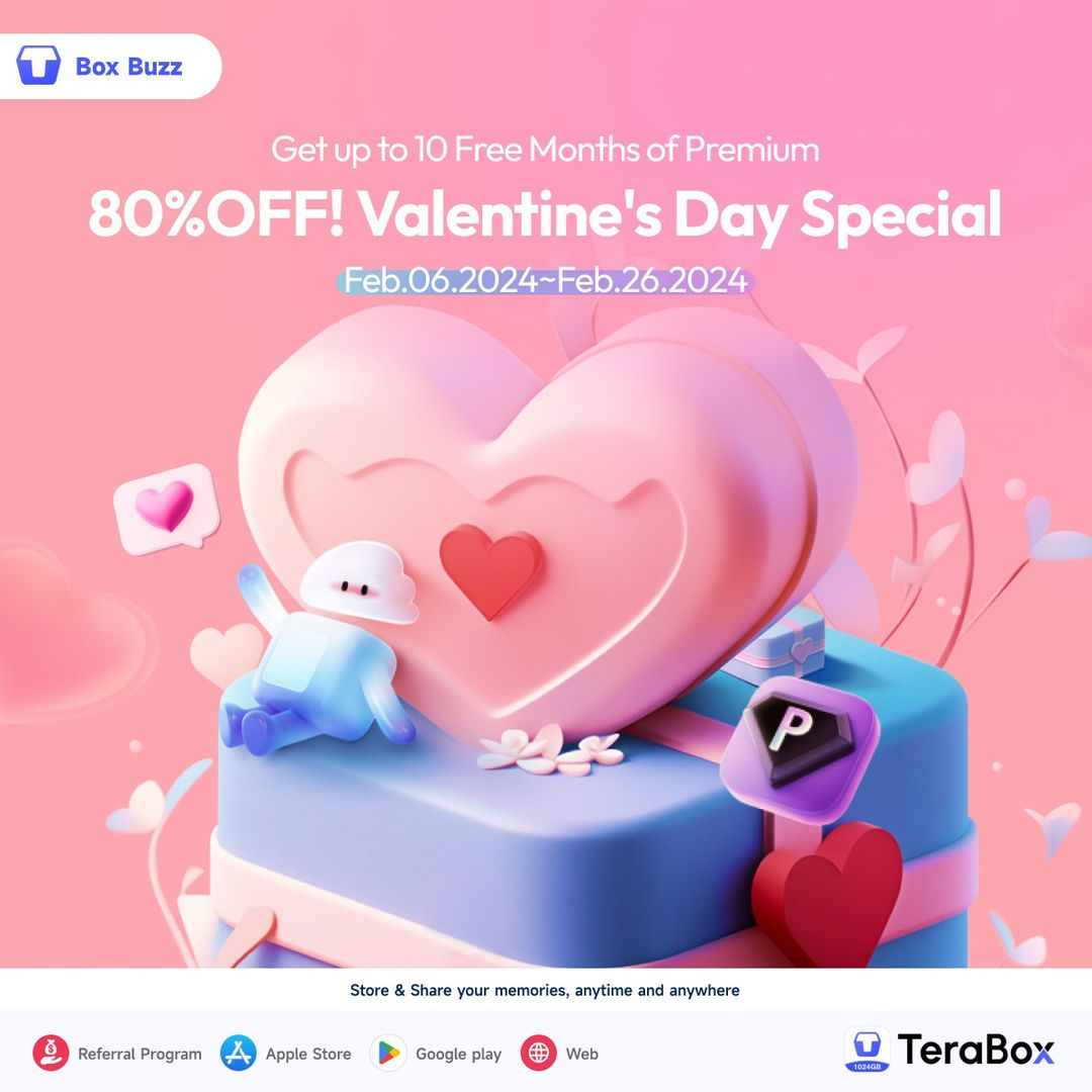 TeraBox - Valentine's Day Special