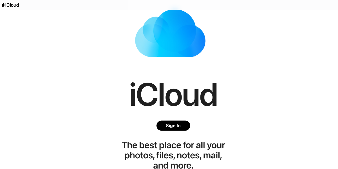 Dropbox Alternative-iCloud