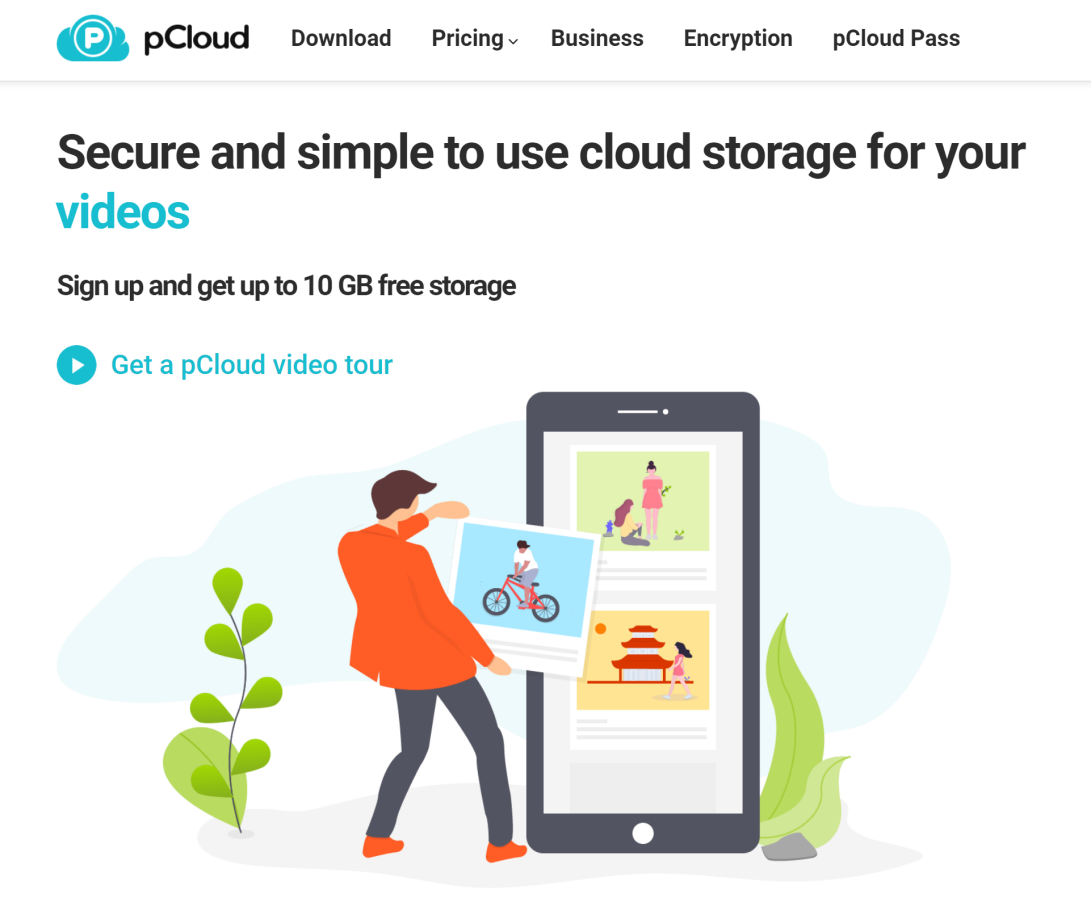 Dropbox Alternative-pCloud