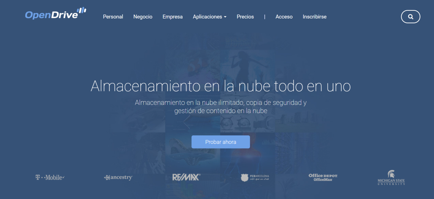 almacenamiento en la nube gratis - OpenDrive