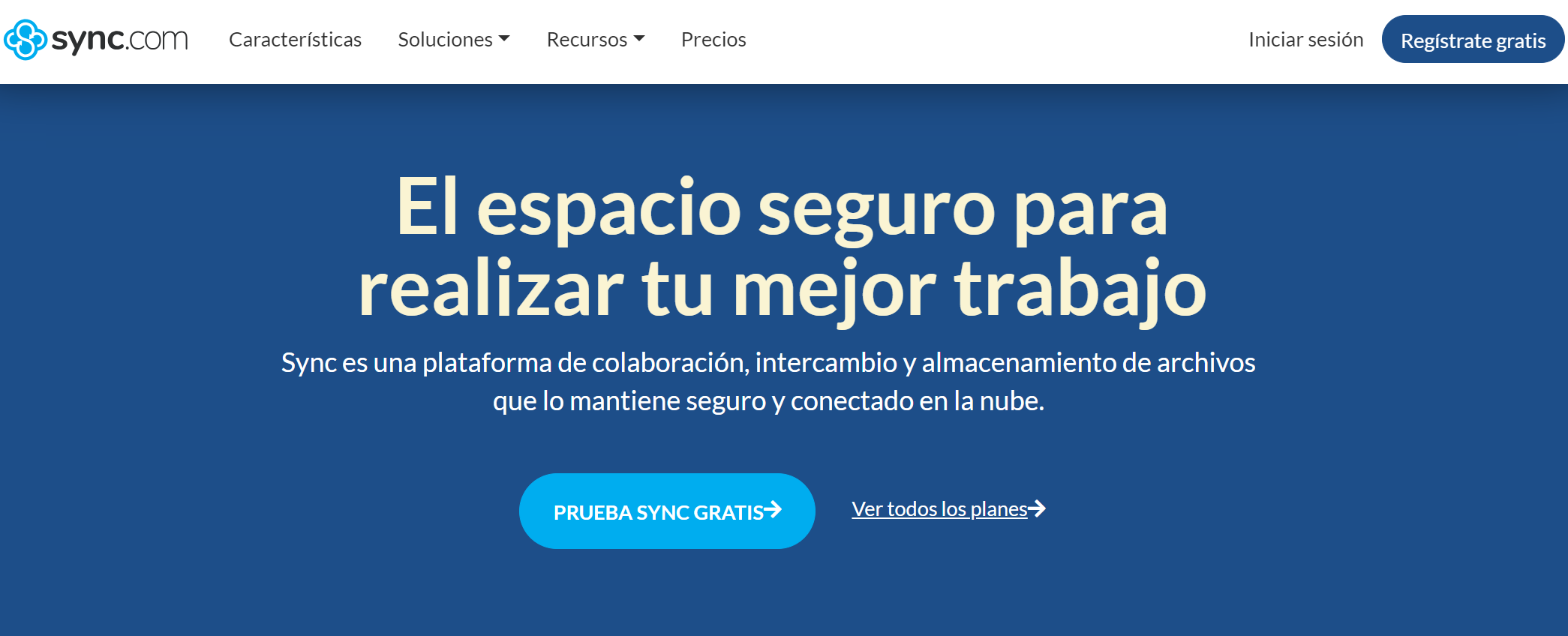 almacenamiento en la nube gratis - Sync