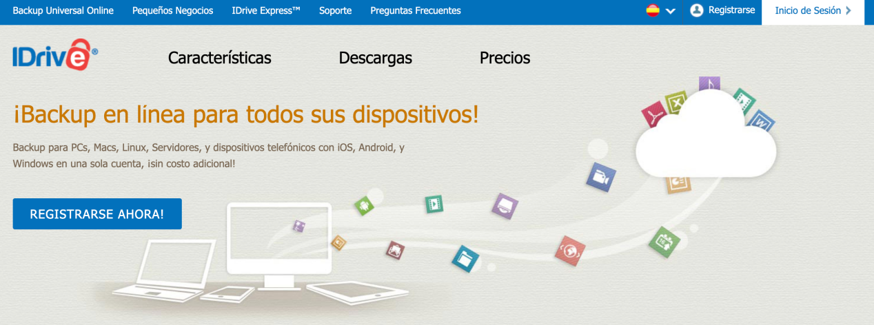 Almacenamiento en la nube gratis - IDrive