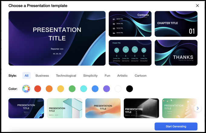 04 Tera AI Presentation Maker