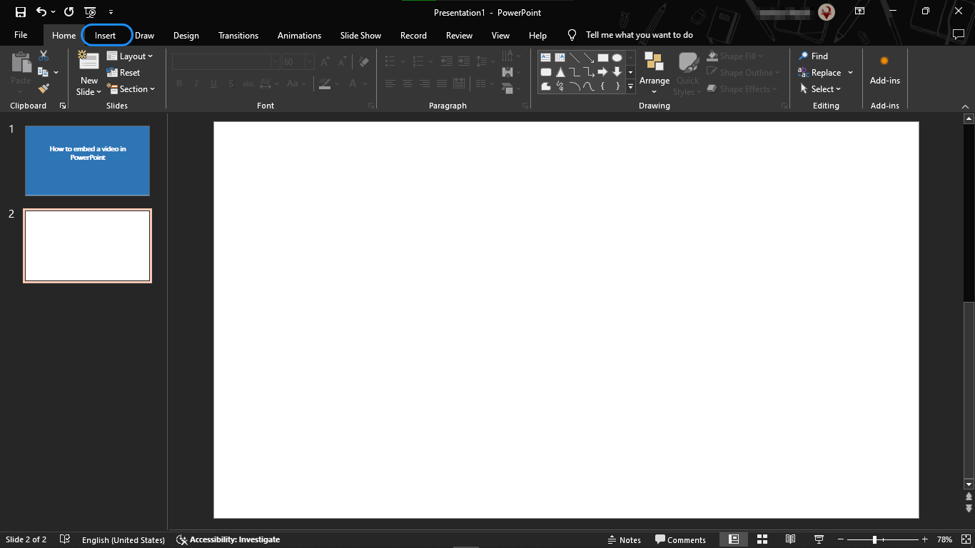 02 how to embed a video in powerpoint