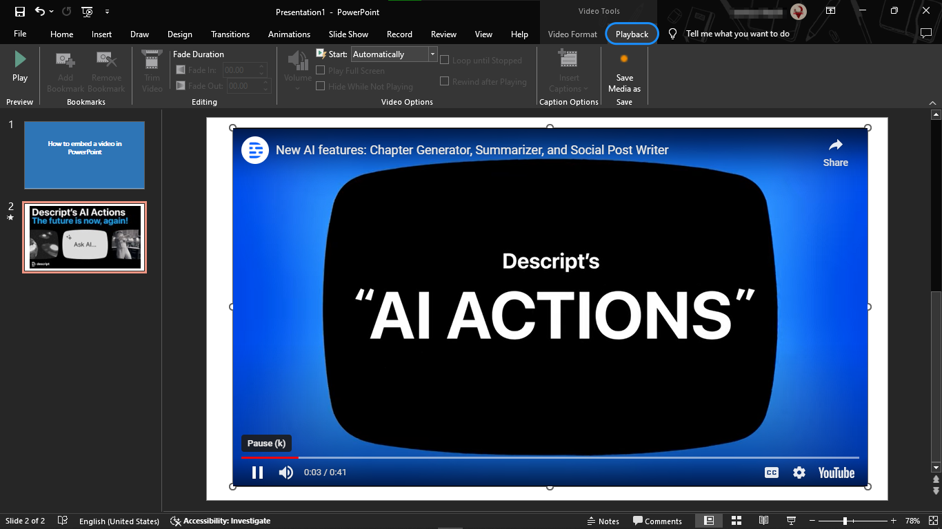 08 how to embed a video in powerpoint