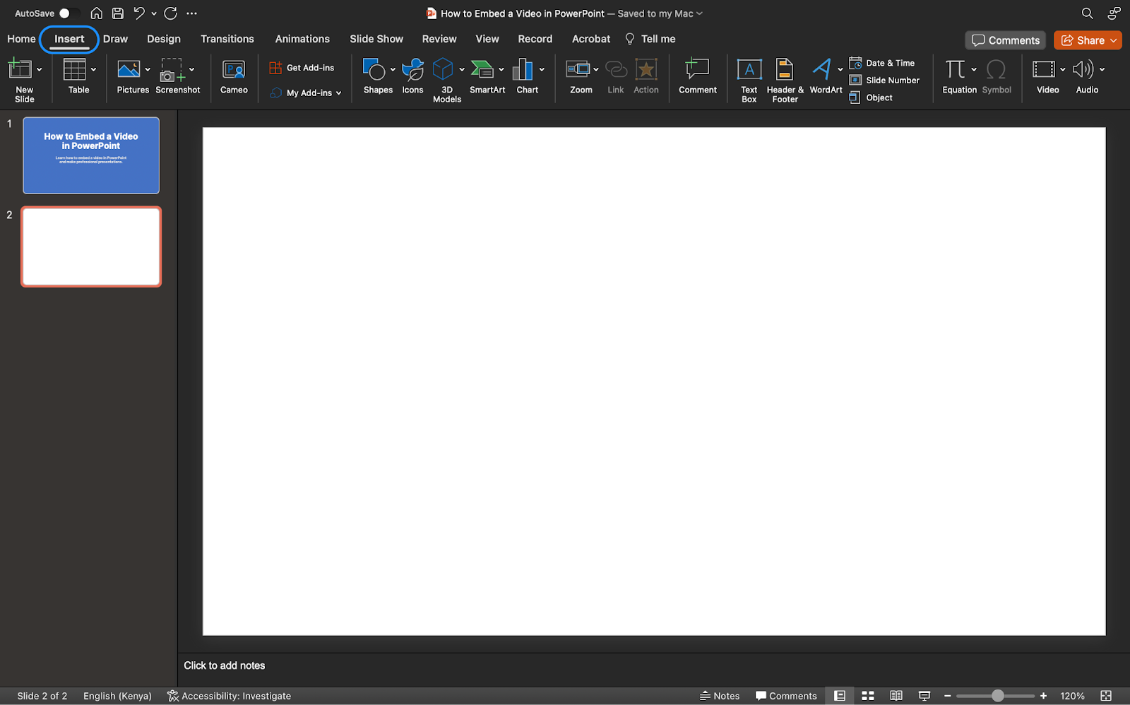 09 how to embed a video in powerpoint