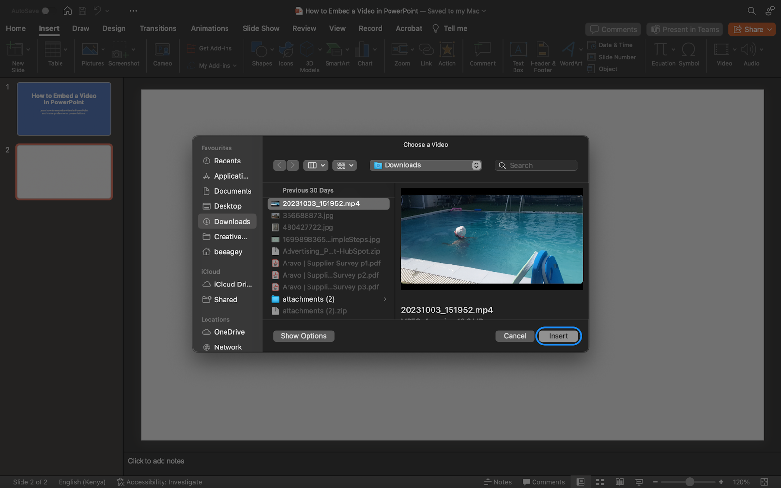 11 how to embed a video in powerpoint