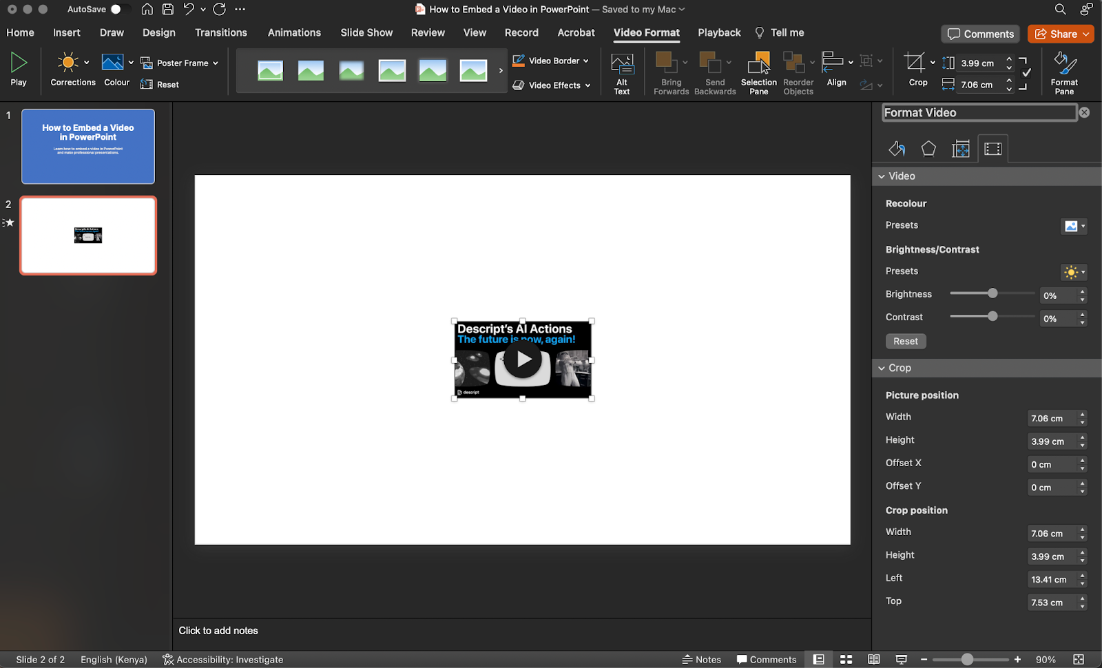 21 how to embed a video in powerpoint